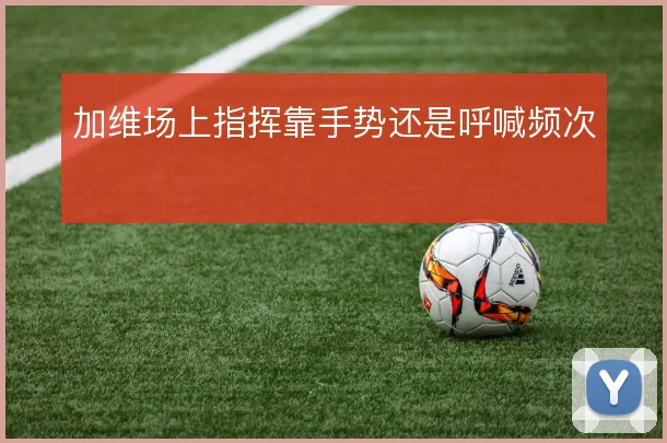 加维场上指挥靠手势还是呼喊频次